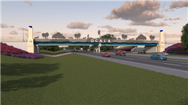 A digital render of Interstate-75, Florida, USA (Image courtesy of RK&K)