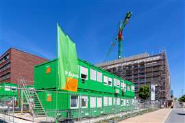 A Royal BAM Group construction site in Kiel, Germany. Image: Adobe Stock