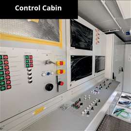 Cabine de commande du tunnelier du projet Hudson Tunnel. Image : Gateway Development Commission
