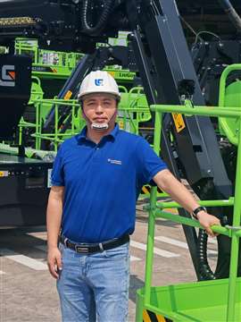 Sr. Li Ying, director general de Liugong Access