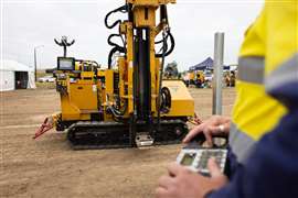 Trimble Groundworks machine control fitted to a Vermeer pile driver. Image: Trimble