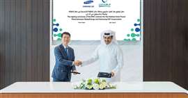 Samsung C&T E&C signs EPC contract with QatarEnergy for the 2,000MW Dukhan Solar Power Project (Image courtesy of Samsung C&T E&C)