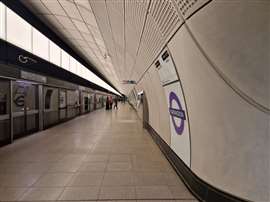 Farringdon Station in London, UK
