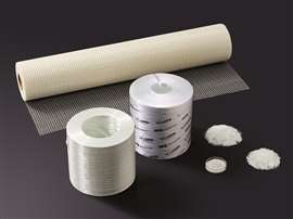 Elements of GRC (glass-fibre reinforced concrete)