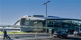 Terminal 2 at Dublin Airport, Ireland. Owned and managed by the Dublin Airport Authority