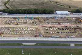 Aerial view of HMP Northumberland (Image courtesy of Kier)