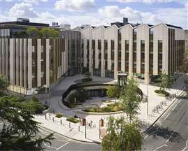 The completed Life and Mind Building (LaMB) in Oxford, UK (Image courtesy of Wates)
