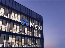 Sede de oficinas de gran altura de la empresa de servicios tecnológicos para el lugar de trabajo Metaverse
