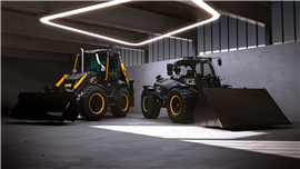One of JCB's limited edition machines. Photo: JCB