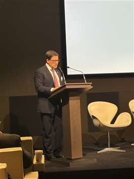 Juan Armando Vicuña, speaking at CICA's annual conference in Paris, 21 November 2025
