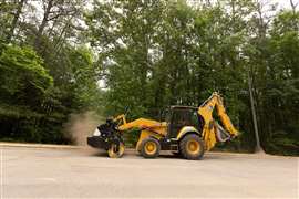 Cat says that that its next generation backhoe loaders feature improved machine performance, an advanced hydraulic system and increased versatility. (Image: Caterpillar)