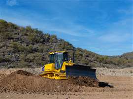 Komatsu previews new dozers, dumper, and excavators at ConExpo