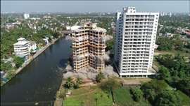 Illegal towers imploded by Jet Demolition