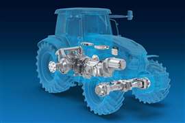 ZF zeigt auf der Agritechnica 2023 neue elektrifizierte Komponenten