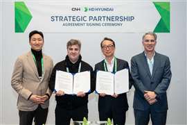 CNH and HD Hyundai unveil joint innovation agreement