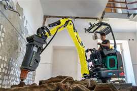 Intermat-Debüt für elektrischen Minibagger von Ammann