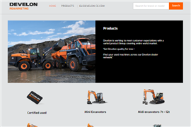 Develon Europe launches used equipment platform