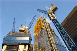 La actividad de construcción en el Reino Unido cae por primera vez en 10 meses