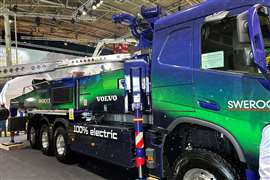Volvo e Putzmeister presentano la pompa per calcestruzzo elettrica a batteria