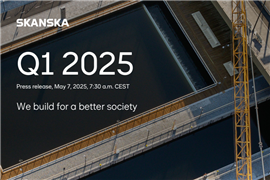 Skanska softens stance on US market despite solid Q1