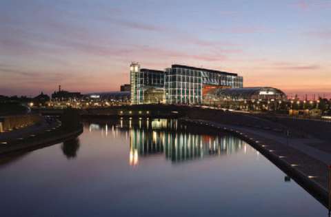 Europe's first new central railway station in a capital city for over 50 years was opened in Berlin