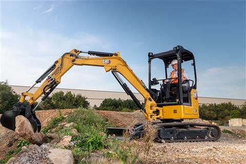 Caterpillar 303 CR mini excavator