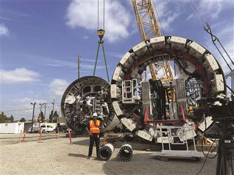 Herrenknecht TBM front segments