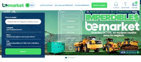 Be Market used equipment platform