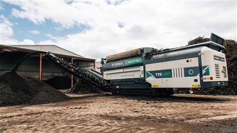 Terex Ecotec, parte de Terex Corporation, ha ampliado su oferta de trommel con el lanzamiento del TTS 518.