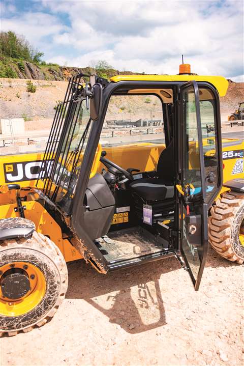 JCB 525-60E Loadall electric telehandler