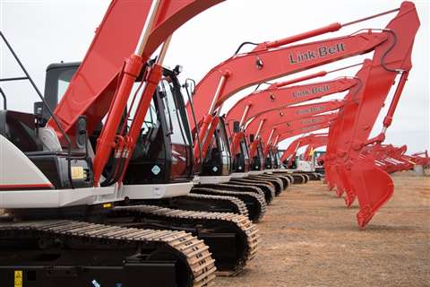 Link Belt excavators