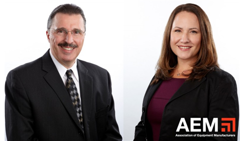 AEM Dennis Slater and Megan Tanel