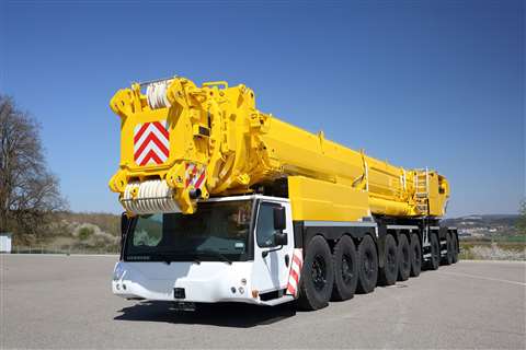 Darcy Pacheco adquiere una Liebherr LTM 1750-9.1