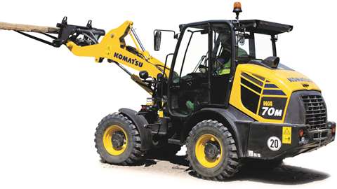 Komatsu WA70M-8 wheeled loader