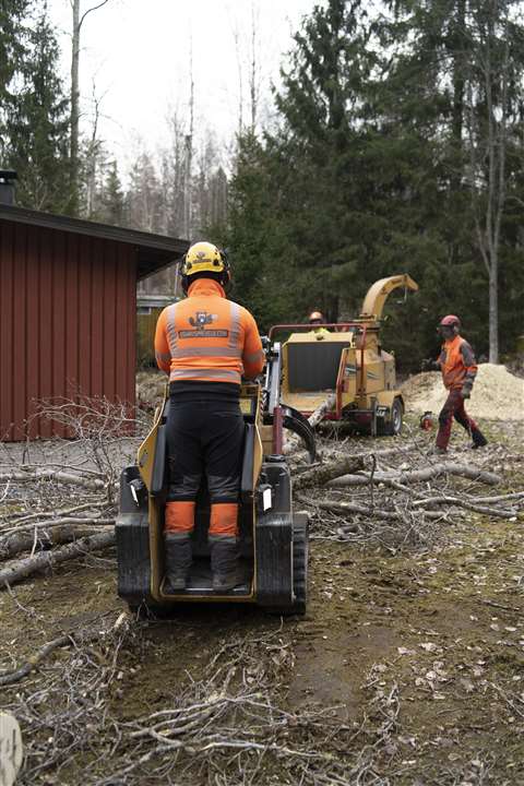 Sahauspalvelu's Vermeer mini skid steers