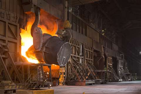 British Steel Skinningrove site