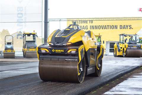 Bomag's Robomag machine