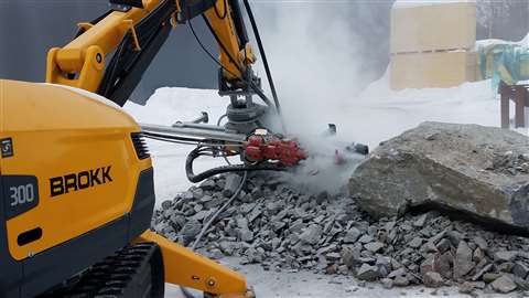 With the range of attachments available, demolition robot can become a multi-purpose machine that opens up new revenue opportunities