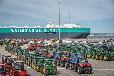 Una nave de Wallenius Wilhelmsen.