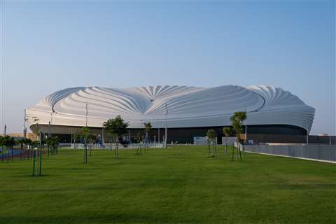 The Al Janoub stadium, Qatar.