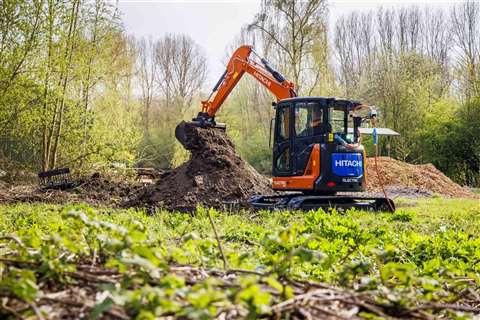 The ZX55U-6EB by Hitachi.