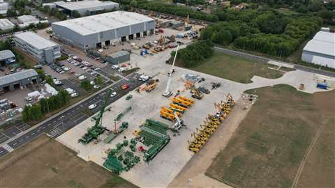 Liebherr's UK headquarters in Biggleswade, Bedfordshire