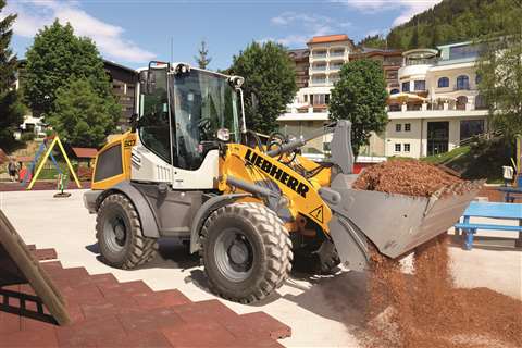 A Liebherr machine 