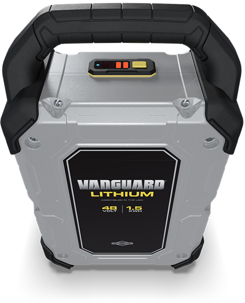 The 1.5kW Swappable Lithium-Ion battery from Briggs & Stratton.