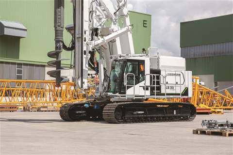 Liebherr’s LB30 drilling rig