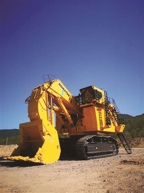 The PC4000 excavator