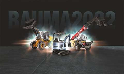 Sany is promising to bring to Bauma its entire construction portfolio for Europe.
