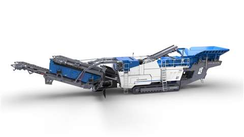 El triturador de impacto MOBIREX MR 130(i) PRO