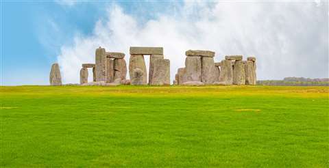 The Stonehenge World Heritage site in England.