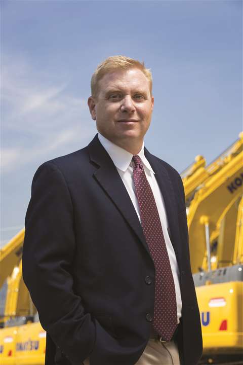 William Chimely, senior director, North America and global training and publications, Komatsu. (Photo: Komatsu)